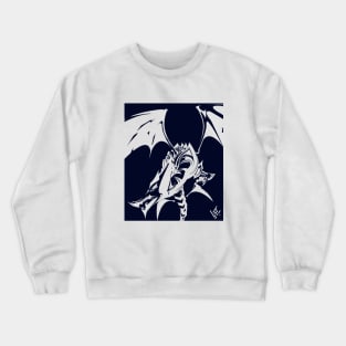 Dragon silhouette art Crewneck Sweatshirt